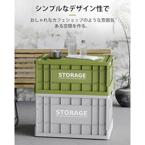 収納ボックス 折りたたみ式 大容量　コンテナボックス 蓋付き おもちゃ 収納 Mozawa収納ボックス 折りたたみ式 大容量 蓋付き キャスター付き