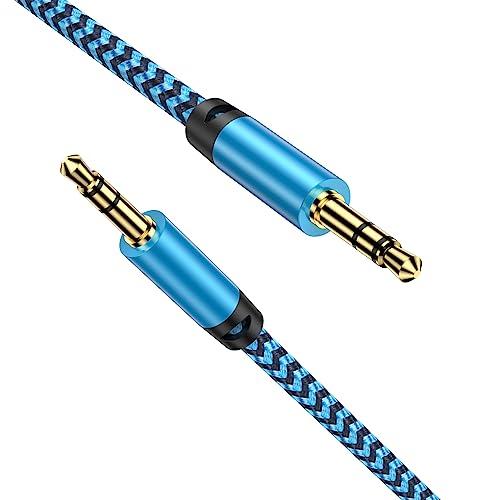 3.5mm オーディオ ケーブル ステレオケーブル 3極/TRS AUXケーブル