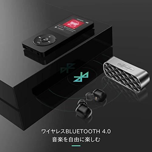 MP3プレーヤー Bluetooth5.3 AGPTEK ウォークマン HIFI 内蔵16GB SDカード対応 40時間長再生時間 軽量 コンパ｜nasumiru｜02