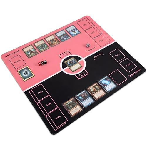 Dnoymab フルサイズ プレイマット 60×60cm 全面縫製 ラバーマット 2人
