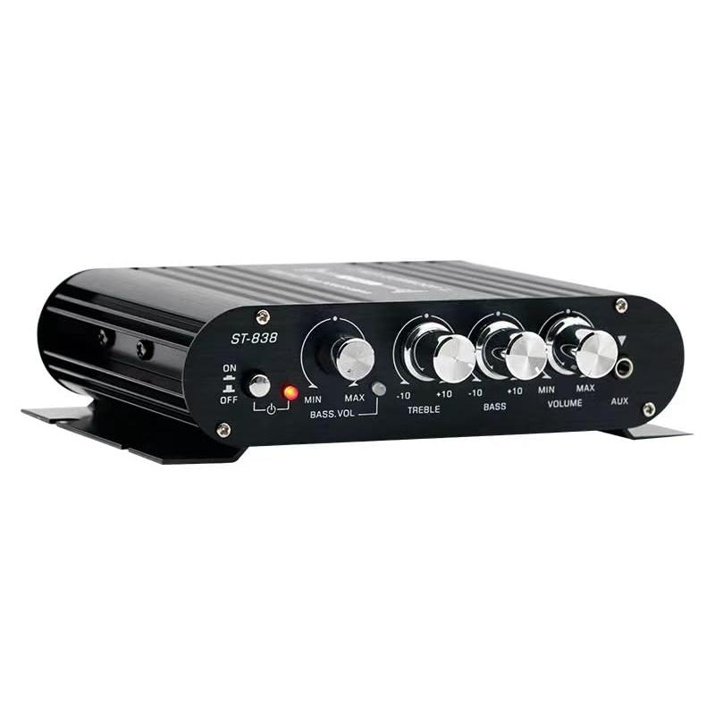 【M2773-59-36】パワーアンプ ステレオ 2.0 チャンネル 2X30W Bluetooth 5.0アンプ 2.1チャンネル 30W*2 パワーアンプ RCA&AUX HI-FI