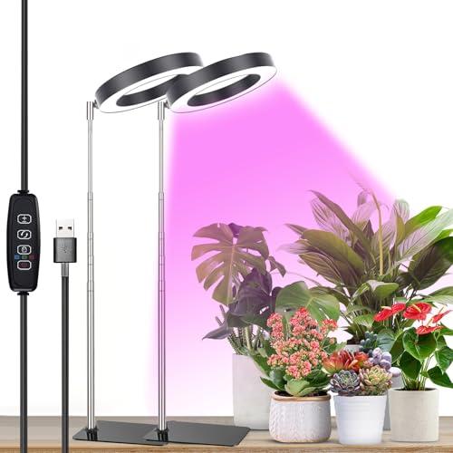 雲見 植物育成ライト LED スタンド 室内栽培ライト 定時機能（3H / 9H