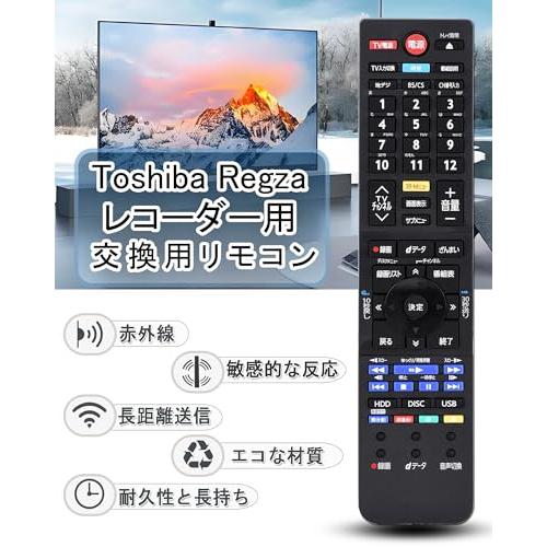 東芝 ブルーレイディスクレコーダーリモコン SE-R0435 SE-R0457 SE