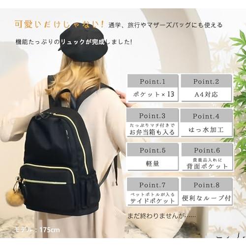 【色: ブラック(本革）】[PAOIXEEL] リュック レディース 本革 A4 Amazon.co.jp: [PAOIXEEL] リュック レディース 薄型 ビジネスリュック