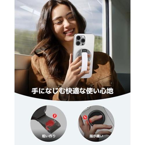 Klearlook スマホリング マグネット 超強磁力 マグセーフ リング 多