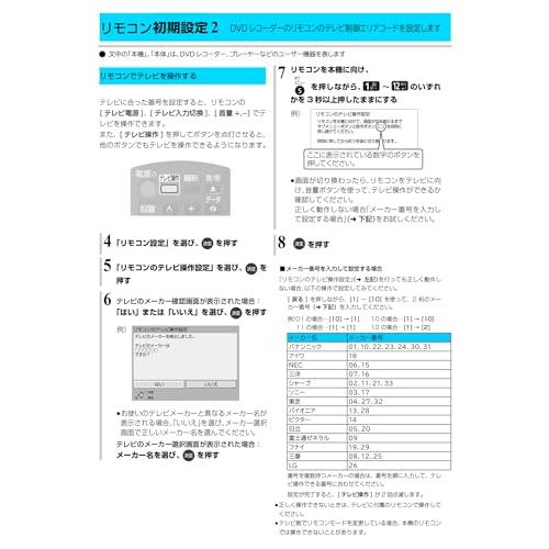 ブルーレイ リモコン N2QAYB001086 対応 panasonic bd ir6 リモコン パナソニック リモコン N2QAYB00105｜nasumiru｜06