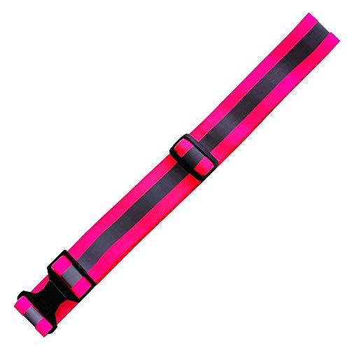 7色反射タスキ ベルト 高輝度反射 バックル付 反射タスキ (ピンク) :nasua9e3606d41:ナスミル - 通販 - Yahoo
