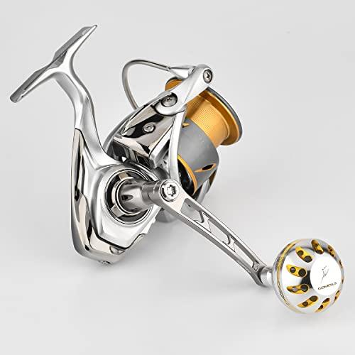 ゴメクサス 41mm パワー リール ハンドル ノブ ダイワ Type S シマノ A