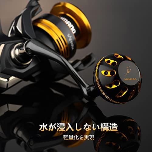 ゴメクサス 41mm パワー リール ハンドル ノブ ダイワ Type S シマノ A