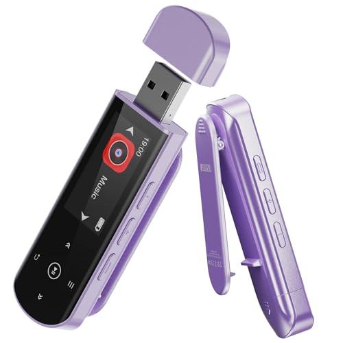 RUIZU 64GB 小型USB MP3プレーヤー Bluetooth5.3対応 自動再接続
