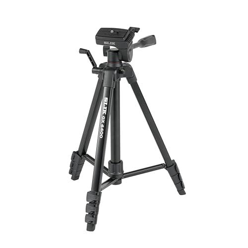 スリック SLIK アルミ三脚 GX 6400 4段伸縮タイプ 全高154cm レバー