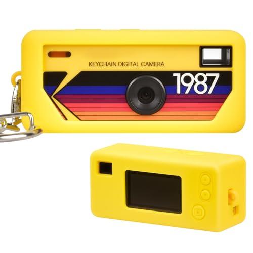 未使用 Kodak Charmera キーホルダー型デジタルカメラ イエロー for Kodak CHARMERA キーチェーンカメラ用 シリコンケース ? 精密