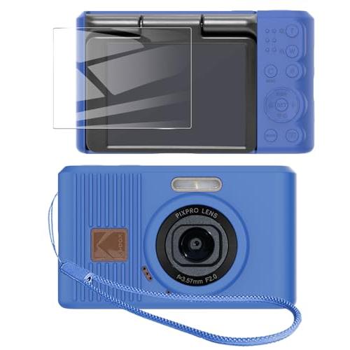 Kodak PIXPRO C1 コンパクトデジタルカメラ➕シリコンカバー＆三脚 Amazon.co.jp: 【1+1枚セット】Kodak PIXPRO C1 対応 シリコンカバー+