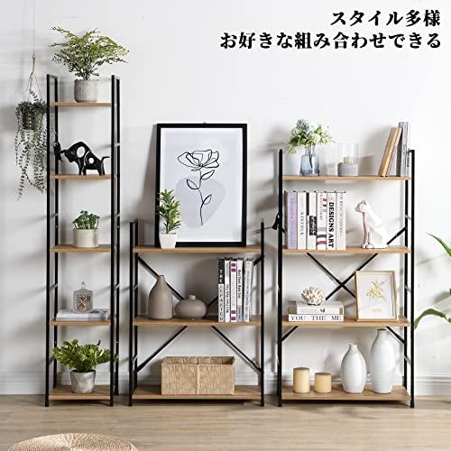 棚 オープンシェルフ 収納ラック スリム 隙間収納 木製棚板 スチール 幅58. オープンシェルフ 収納ラック スリム 隙間収納 木製棚板 スチール 3段