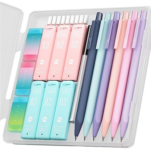 Four Candies パステルシャープペンシル 6本セット 0.5mm&0.7mm