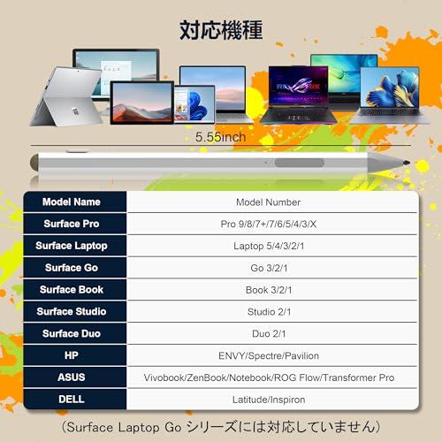 Surface ペンSurface用タッチペンwindows 磁気吸着/4096筆圧感知