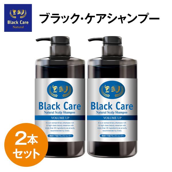 ブラックケアシャンプー　２本 Black Care ブラックケアシャンプー 600ml 2本セット ヘアケア