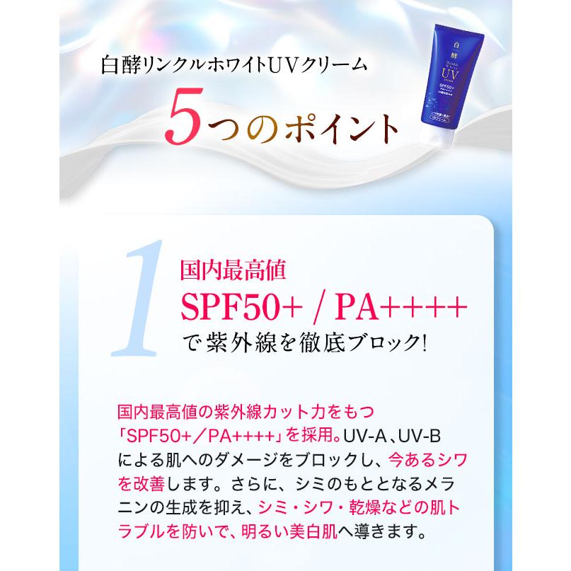 ナチュラルガーデン白酵 Protection UV Cream SPF50+ 【公式通販】