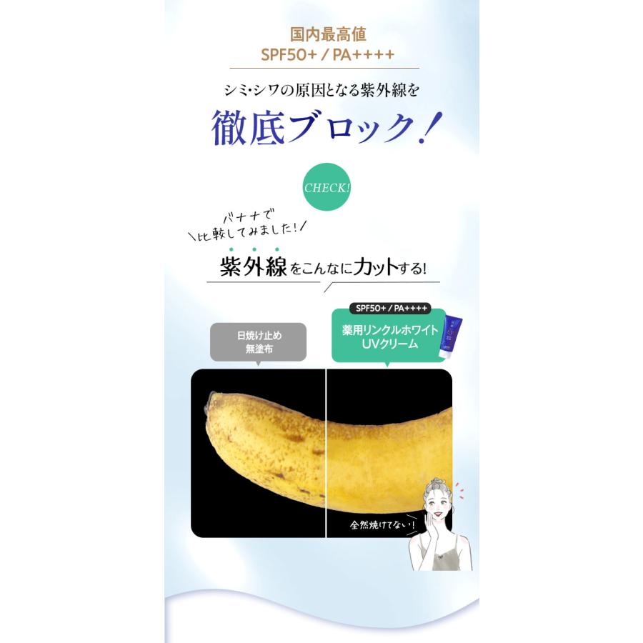 白酵（HAKKOH） 日焼け止め 薬用 リンクル ホワイト UVクリーム 30g 1