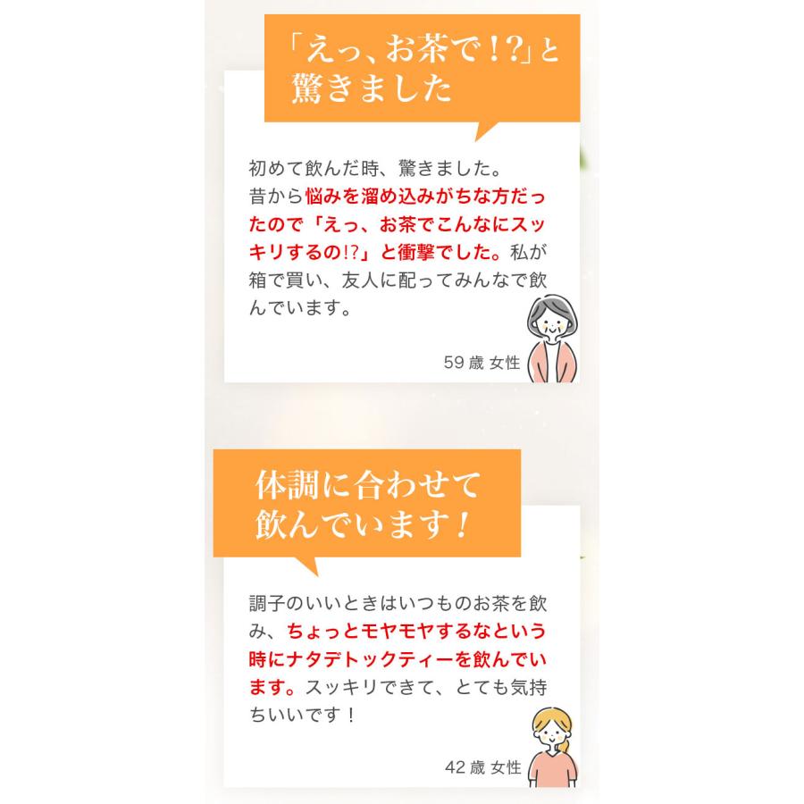 Nata de ダイエット ハーブティー お茶 デトック茶 ナタ・デトック