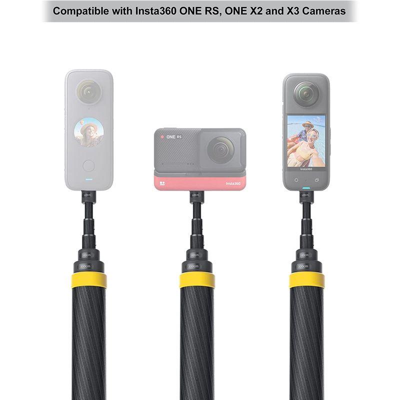 Insta360 超長い(3m)自撮り棒 (対応:X3/ONE X2/ONE RS(1インチ360度版は除く)ONE R)Insta360公 : ネイティブプレイス - 通販 - Yahoo!ショッピング Insta360 超長い(3m)自撮り棒 (対応:X3/ONE X2/ONE RS(1インチ360度版は除く)ONE R)Insta360公 : ネイティブプレイス - 通販 - Yahoo!ショッピング