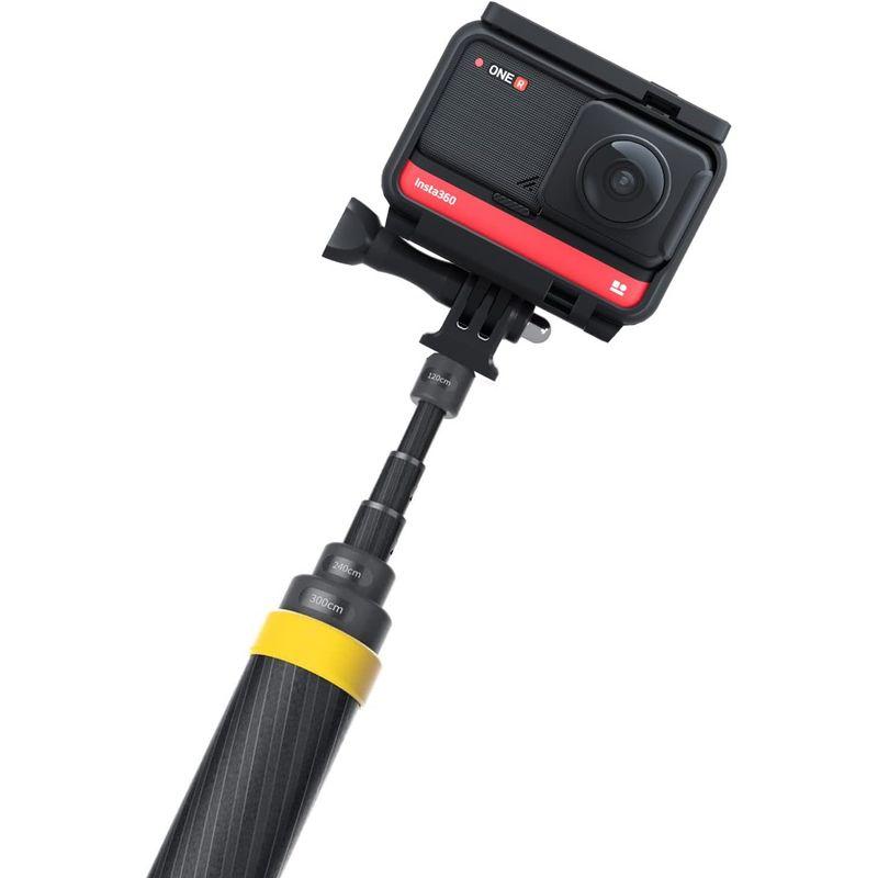 Insta360 超長い(3m)自撮り棒 (対応:X3/ONE X2/ONE RS(1インチ Insta360 超長い(3m)自撮り棒 (対応:X3/ONE X2/ONE RS(1インチ