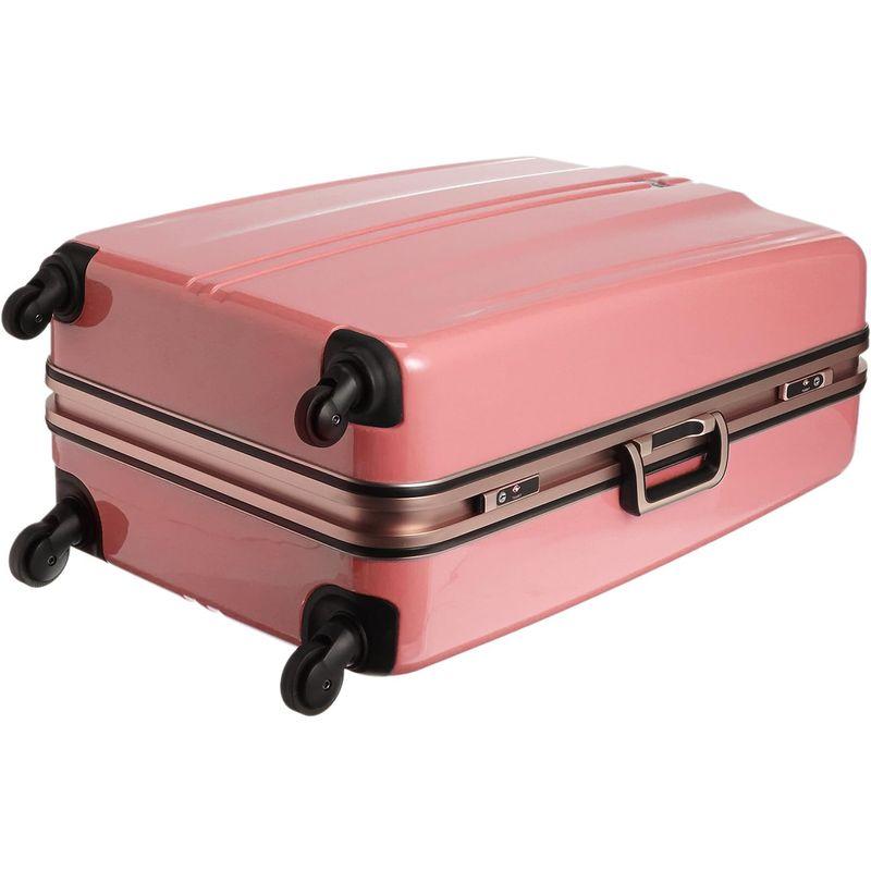 ストッパー付き スーツケース キャリーケース キャリーバッグ フレームタイプ Lサイズ 大型 5.7kg 7泊以上 95L TSAロック 無 フレーム
