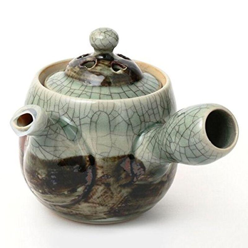 相馬焼　大堀相馬焼　特大　急須　置物　骨董品 大堀相馬焼骨董品特大急須