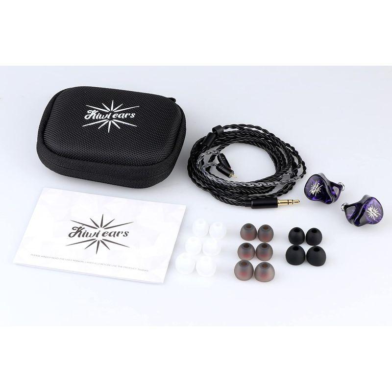 Kiwi Ears Quartet 2DD+1BAハイブリッド型HiFiイヤホン 人間工学 Kiwi Ears Quartet 2DD+1BAハイブリッド型HiFiイヤホン 人間工学