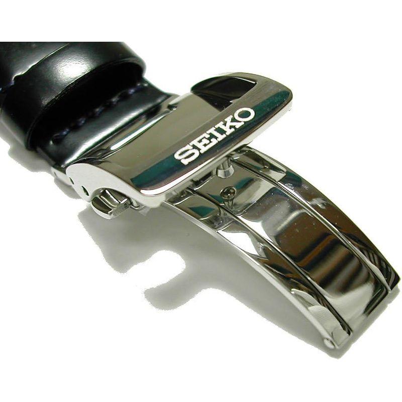 セイコー　レザーベルト セイコー〕SEIKO 20mm 時計バンド メカニカル純正ベルト 牛革