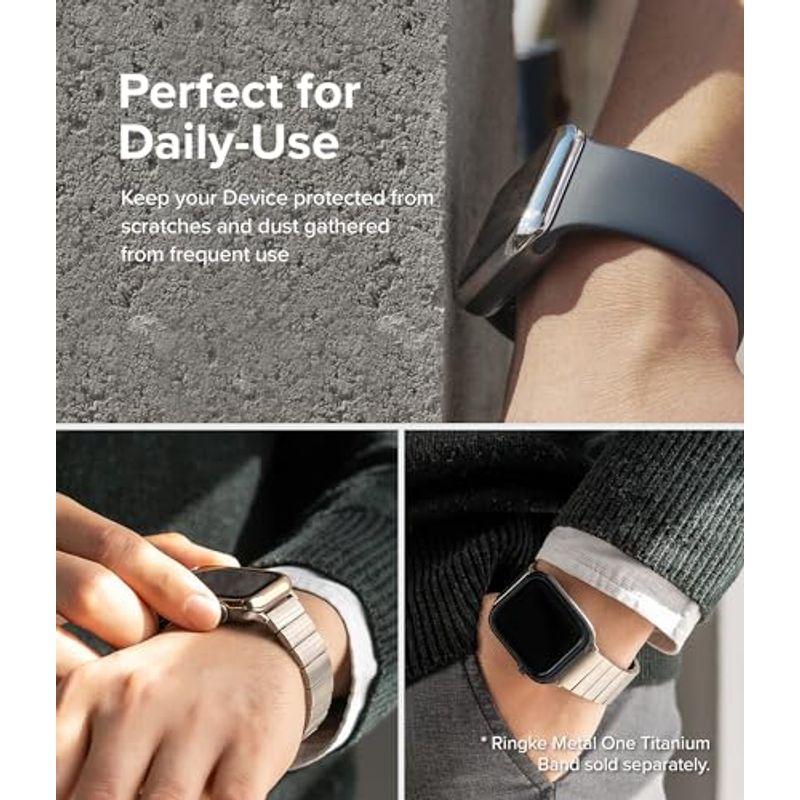Ringke Apple Watch 9 / 8 7 45mm ケース ステンレス製 バンパー Ringke Apple Watch 9 / 8 7 45mm ケース ステンレス製 バンパー