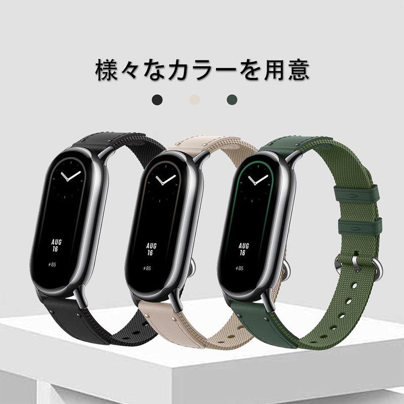 Etsbaocy Xiaomi Mi Band 8 / Xiaomi Smart Band 8 対応 バンド 換えバンド 換えバンド 替えベ｜native-place｜08