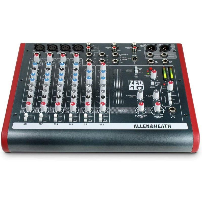 オンライン販売店舗 ALLEN&HEATH USB搭載 コンパクト・ミキサー ZED-10