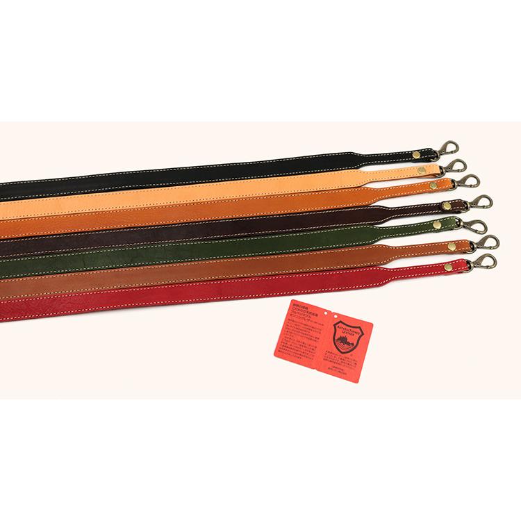 ショルダーベルト 本革 栃木レザー ソフトシュリンクオイルレザー 5段階調節 ストラップ 肩掛け リペア リフォーム リメイク 日本製 ギフト プレゼント |  | 20