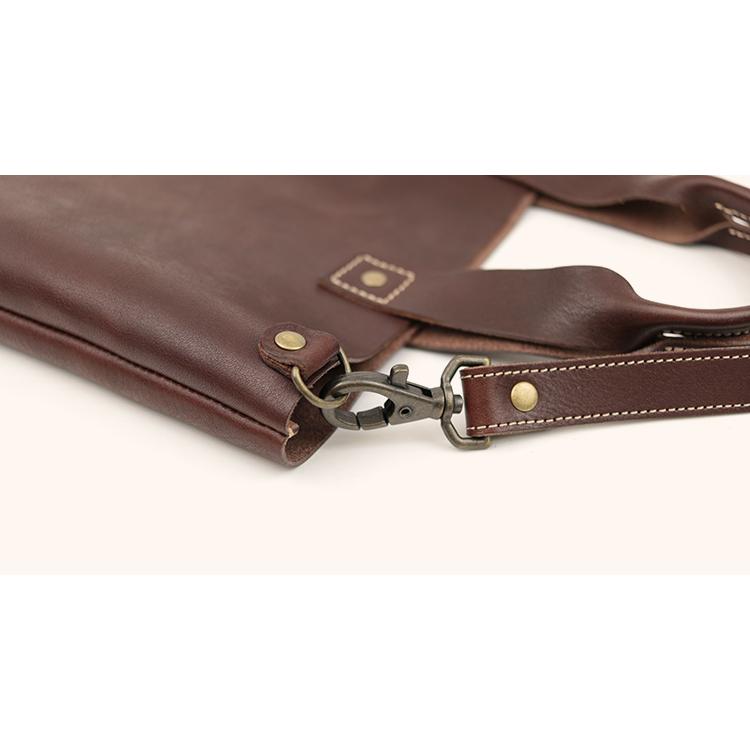 栃木レザー ショルダートートバッグ メンズ レディース 斜め掛け A4 14インチ 本革 日本製 牛革 ギフト プレゼント4色 |  | 12