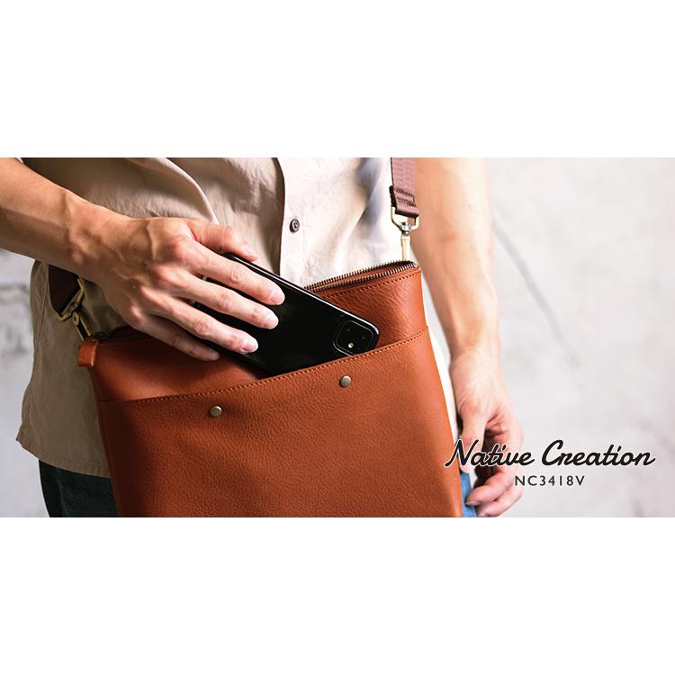 栃木レザー ショルダーバッグ メンズ レディース 斜め掛け サコッシュ 鞄 小さめ 本革 日本製 牛革 ギフト プレゼント |  | 09