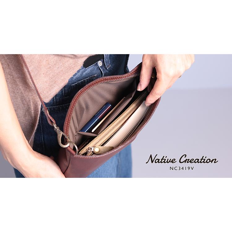 【栃木レザー】レザーサコッシュ 小サイズ ショルダーバッグ メンズ レディース 日本製 本革 軽量 斜め掛け 鞄 ソフトレザー 柔らかい ギフト プレゼント GIFT |  | 08