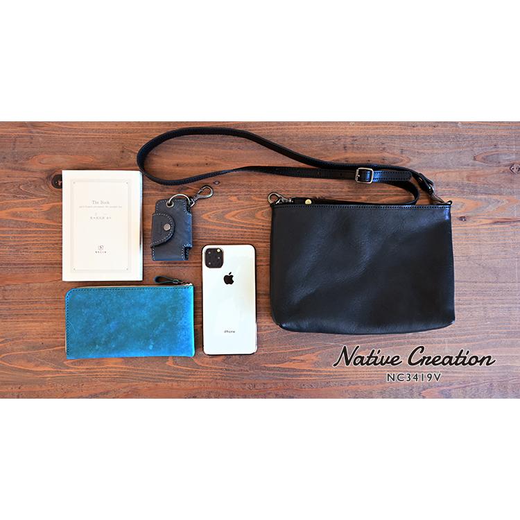 【栃木レザー】レザーサコッシュ 小サイズ ショルダーバッグ メンズ レディース 日本製 本革 軽量 斜め掛け 鞄 ソフトレザー 柔らかい ギフト プレゼント GIFT |  | 09