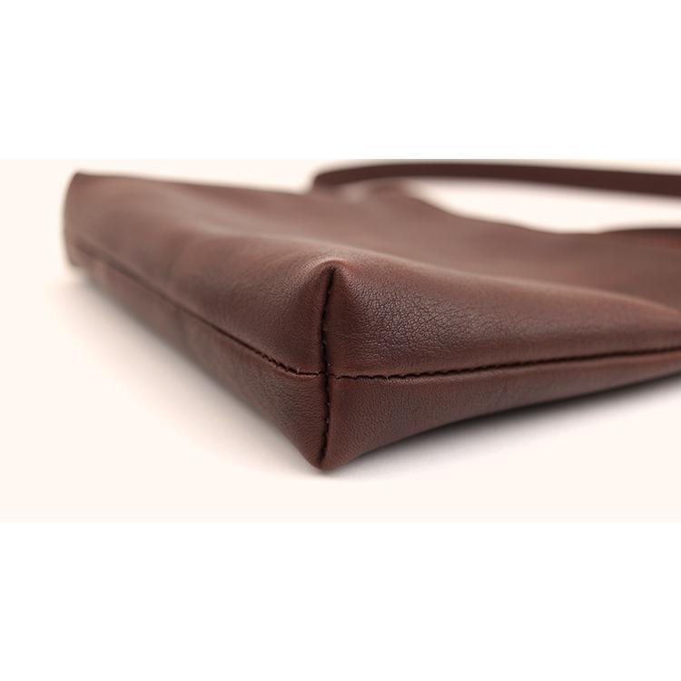 【栃木レザー】レザーサコッシュ 小サイズ ショルダーバッグ メンズ レディース 日本製 本革 軽量 斜め掛け 鞄 ソフトレザー 柔らかい ギフト プレゼント GIFT |  | 11