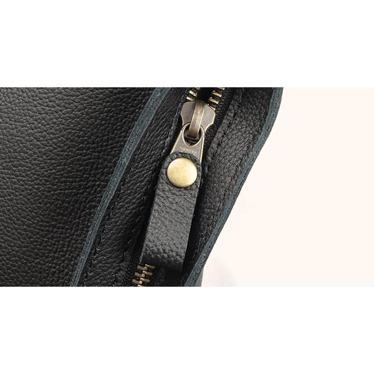 【姫路レザー】レザーサコッシュ 中サイズ ショルダーバッグ メンズ レディース 日本製 本革 軽量 斜め掛け 鞄 ソフトレザー 柔らかい ギフト プレゼント GIFT |  | 13