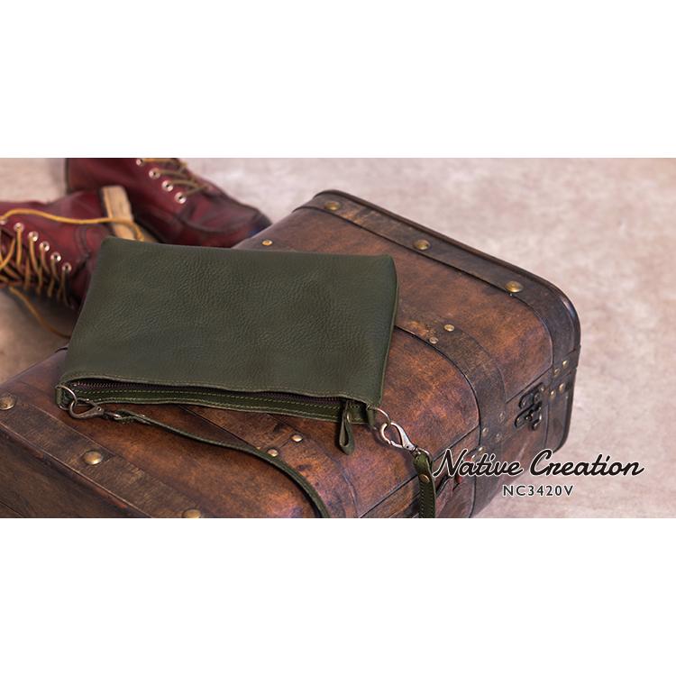 【栃木レザー】レザーサコッシュ 中サイズ ショルダーバッグ メンズ レディース 日本製 本革 軽量 斜め掛け 鞄 ソフトレザー 柔らかい ギフト プレゼント GIFT |  | 05