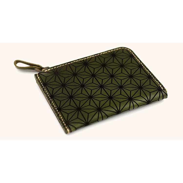 栃木レザー ミニ 財布 L字ファスナー 麻柄 メンズ レディース コンパクト 日本製 本革 牛革 YKK レーザー彫刻 小銭入れ 小さい うすい 札入れ ギフト プレゼント |  | 11