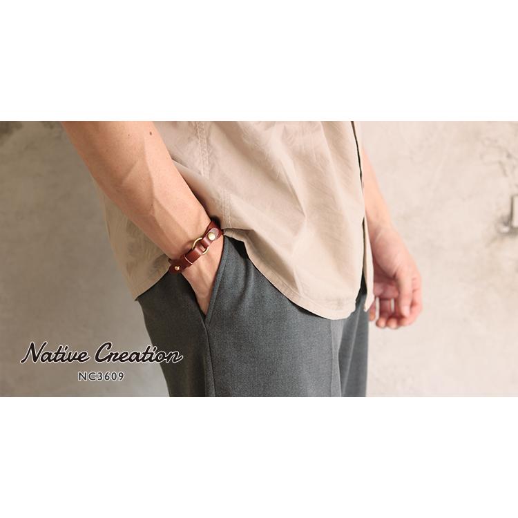 ブレスレット レザー 本革 栃木レザー メンズ レディース サイズ調整 ユニセックス おしゃれ かわいい ペア シンプル 日本製 ギフト プレゼント |  | 11