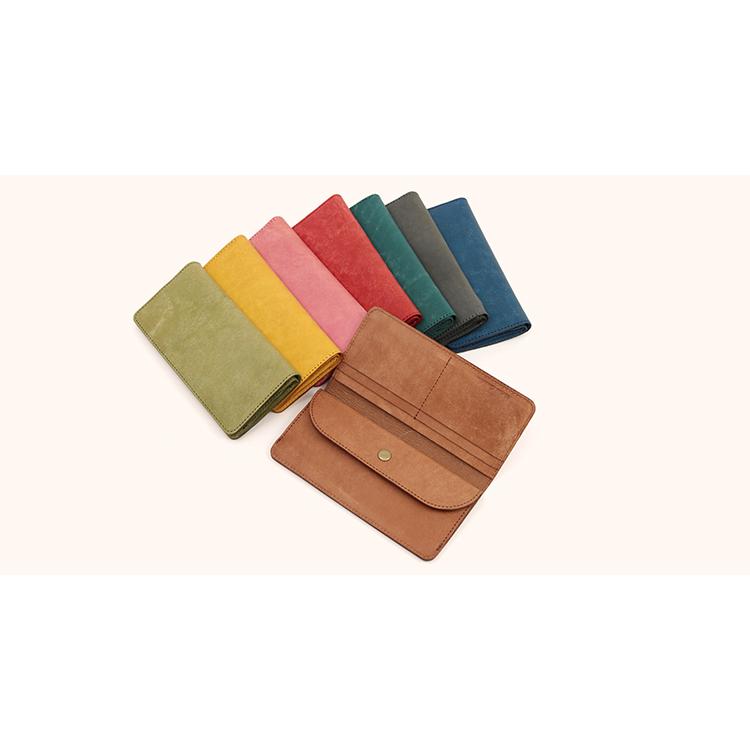 【イタリアンレザー】本革スマート長財布 メンズ レディース 薄い 大容量 小銭入れ 日本製 本革 パステル かわいいギフト プレゼント GIFT |  | 21