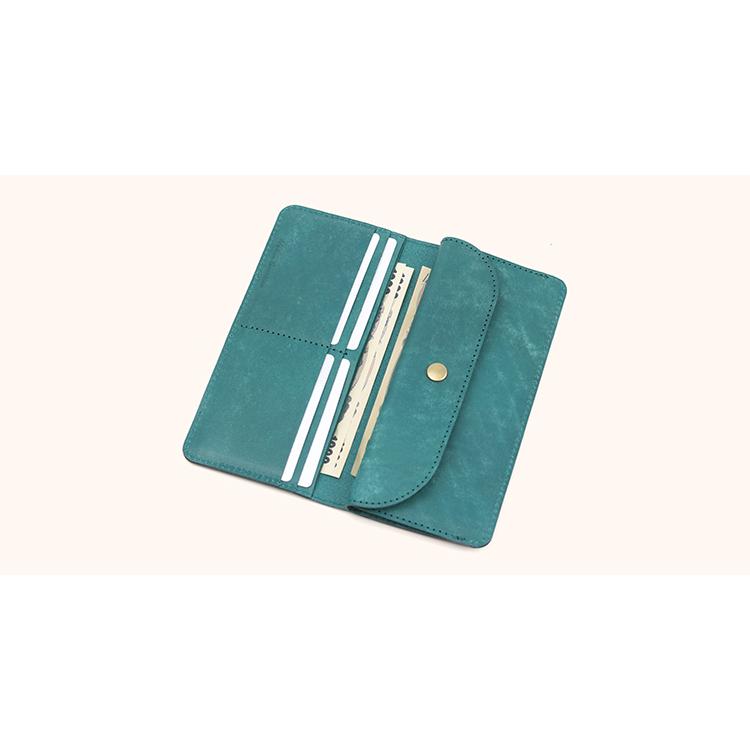 【イタリアンレザー】本革スマート長財布 メンズ レディース 薄い 大容量 小銭入れ 日本製 本革 パステル かわいいギフト プレゼント GIFT |  | 13