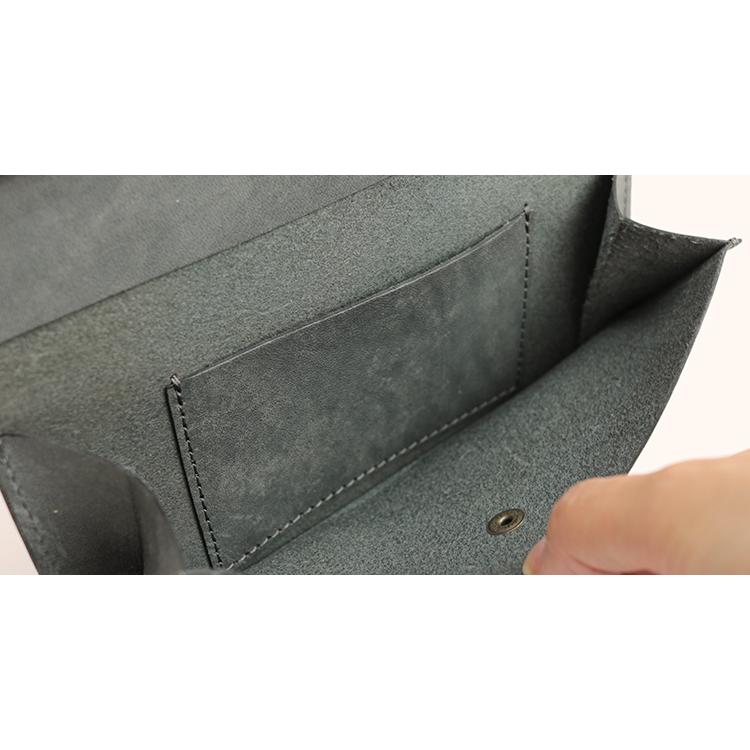 【イタリアンレザー】本革スマート長財布 メンズ レディース 薄い 大容量 小銭入れ 日本製 本革 パステル かわいいギフト プレゼント GIFT |  | 15