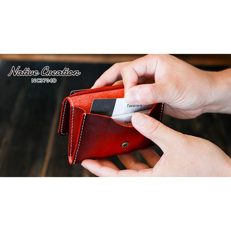 カードケース 本革 栃木レザー アンティーク 染め カード入れ 名刺入れ カード 名刺 ビジネスカード 日本製 ギフト プレゼント GIFT ユニセックス |  | 08