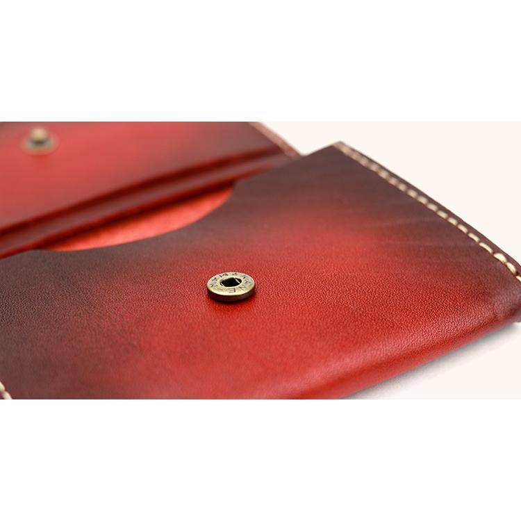 カードケース 本革 栃木レザー アンティーク 染め カード入れ 名刺入れ カード 名刺 ビジネスカード 日本製 ギフト プレゼント GIFT ユニセックス |  | 12