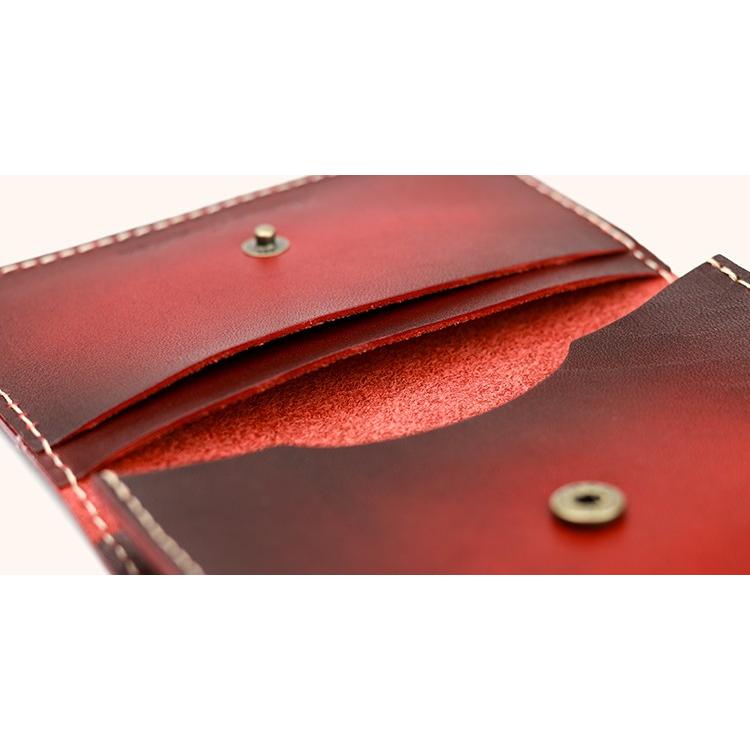 カードケース 本革 栃木レザー アンティーク 染め カード入れ 名刺入れ カード 名刺 ビジネスカード 日本製 ギフト プレゼント GIFT ユニセックス |  | 13