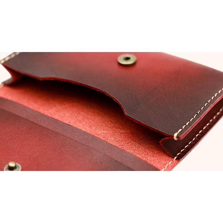 カードケース 本革 栃木レザー アンティーク 染め カード入れ 名刺入れ カード 名刺 ビジネスカード 日本製 ギフト プレゼント GIFT ユニセックス |  | 14